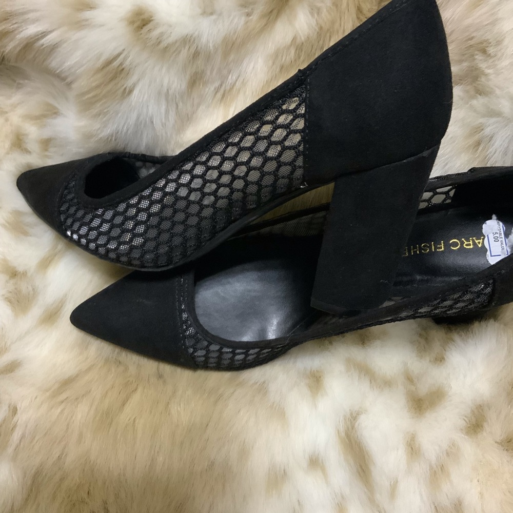 BRAND NEW MARC FISHER  BLACK PLUM. SIZE- 8 - Picture 6 of 6